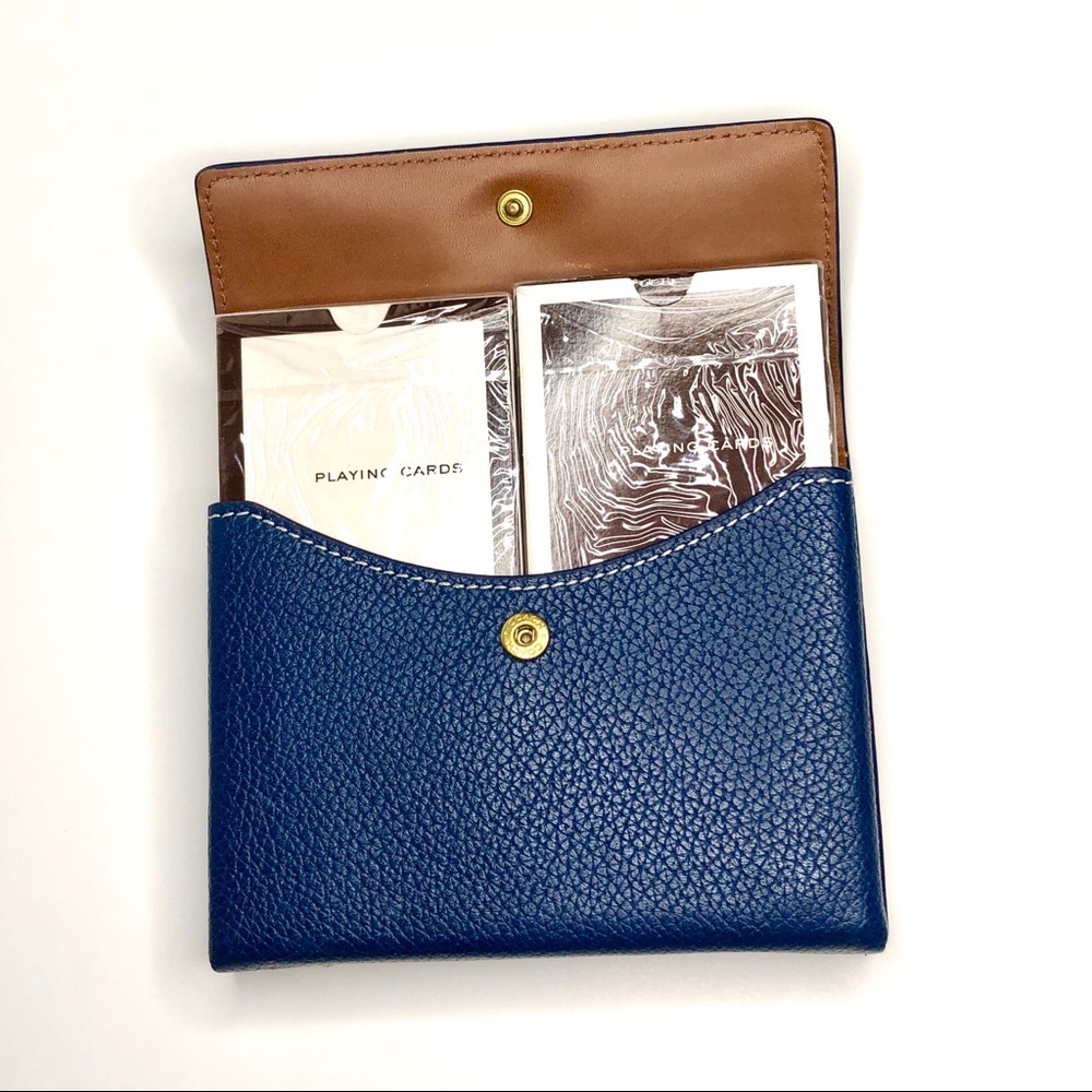 Coach Playing Cards & Case NWOT